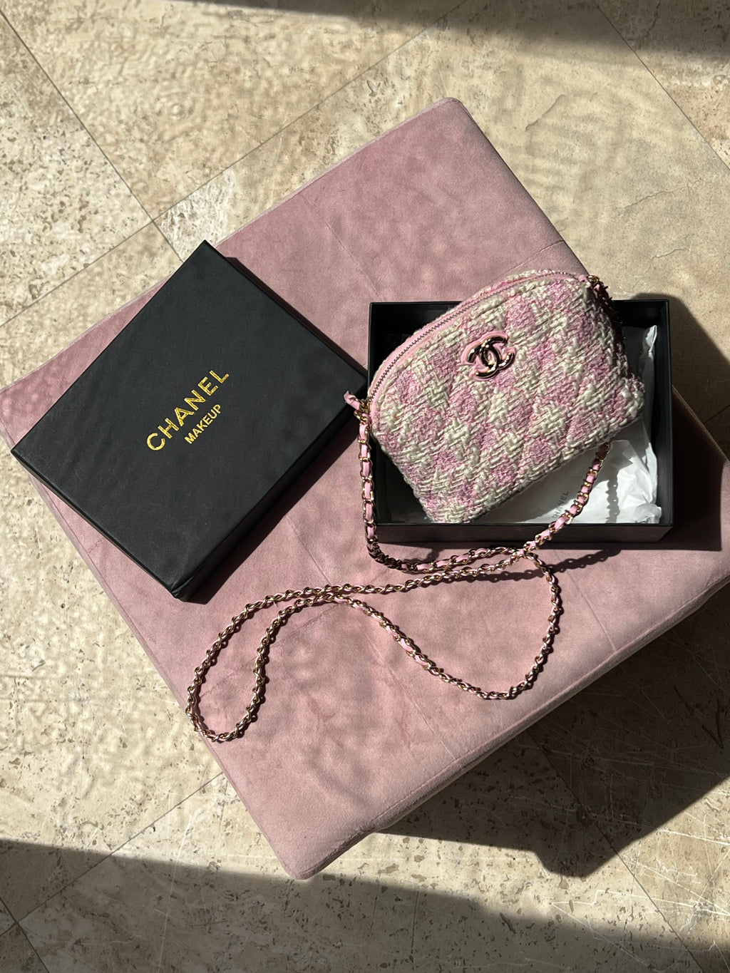 Rare Chanel Pink Tweed