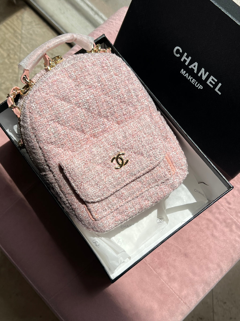 Chanel Pink Back Pack