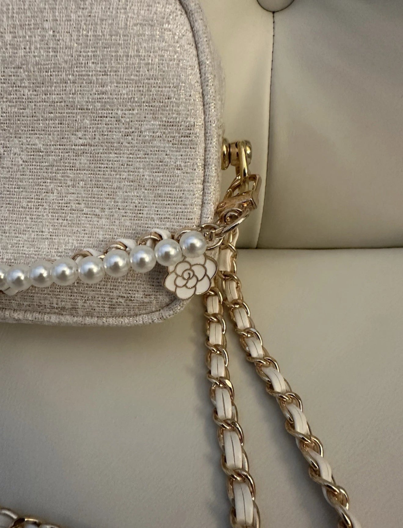 Chanel White Bag