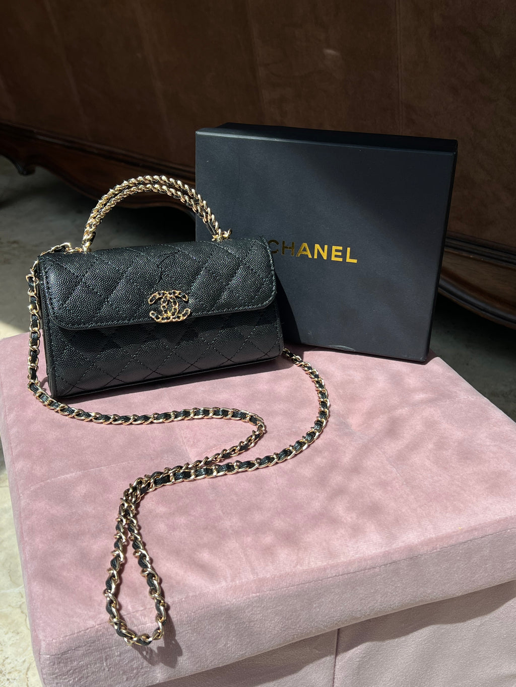 Chanel Small Black Bag
