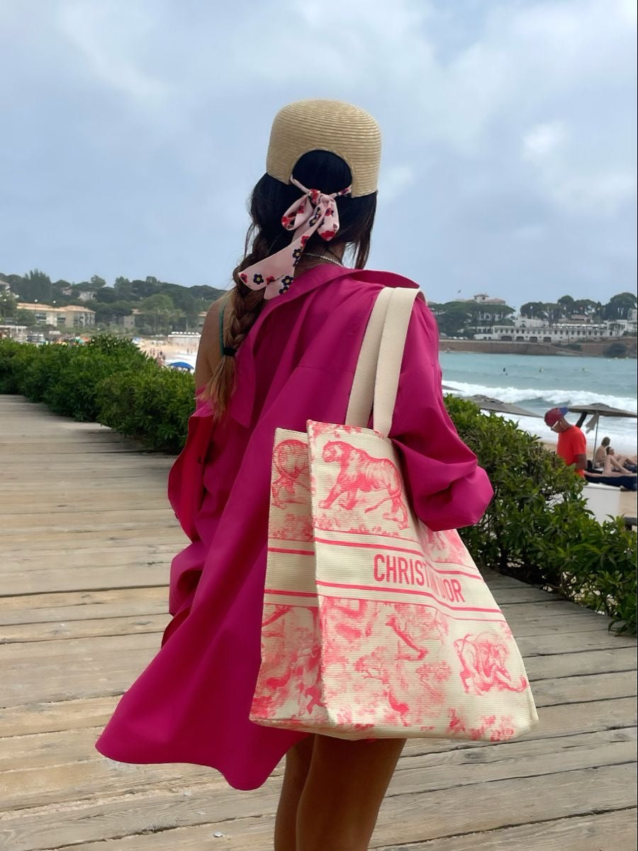 *PRE-ORDER* Dioriviera Straw Tote