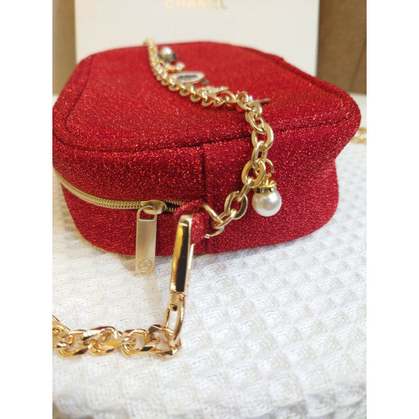 *PRE-ORDER* Chanel Holiday Red Bag with Charms