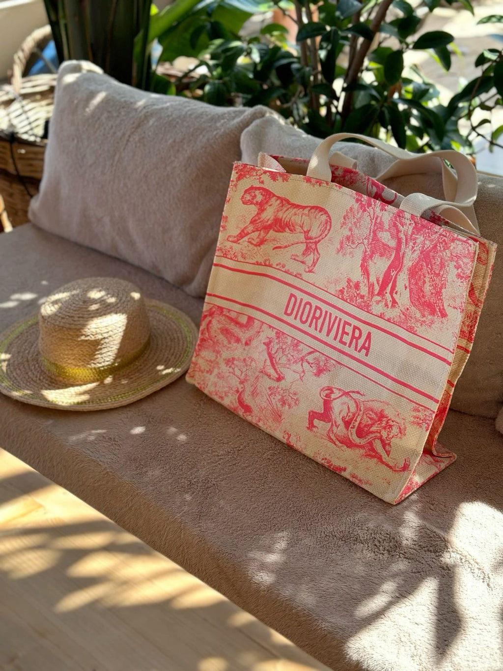 *PRE-ORDER* Dioriviera Straw Tote