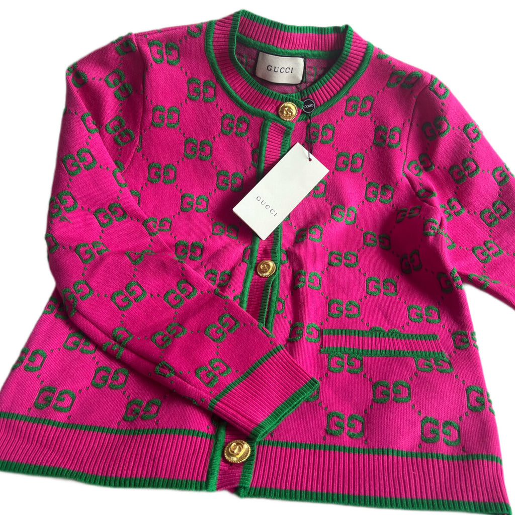 Gucci Jacquard Cardigan
