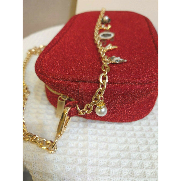 *PRE-ORDER* Chanel Holiday Red Bag with Charms